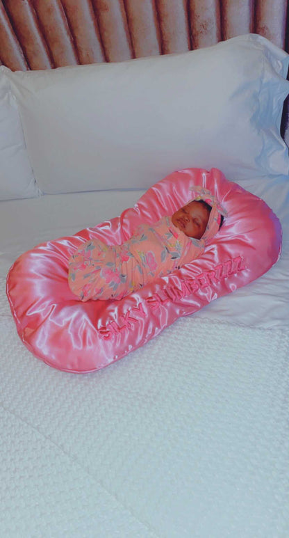 Satin Baby Lounger