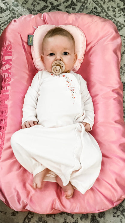 Satin Baby Lounger